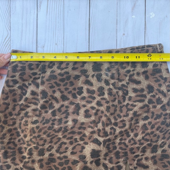 Olivaceous leopard mini skirt - Picture 5 of 7